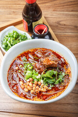 Sichuan Spicy Red Oil Hot and Sour Noodles