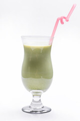 Delicious Matcha Milk Tea Smoothie