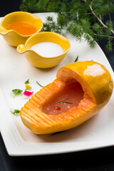 Hawaiian Papaya Stewed Clam