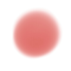 red sphere isolated on white