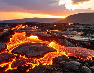 Molten Lava Waxscape