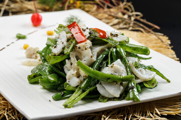 Fried Snails with Pepper