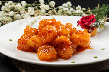 Sichuan Kung Pao Prawn Balls