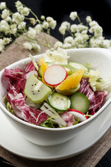 Fruit and vegetable salad
