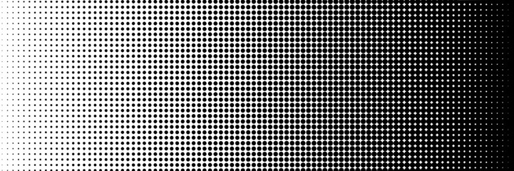 Dot pattern seamless background. Polka dot pattern template Monochrome dotted texture.