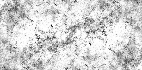 Fototapeta premium Abstract black and white grunge style texture, Concrete wall with cracks and scratches which can be used as a background, Texture of dust particle and dust grain on white background. 