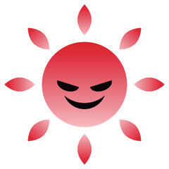 太陽　キャラクター　イラスト　