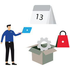 Businessman Virtual Reality Experience – VR Headset, Immersive Technology, Future of Work Concept