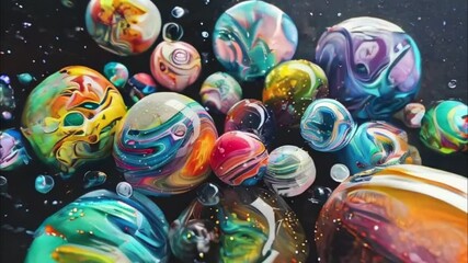 Planets gather in the solar system amidst glowing stars in a vibrant cosmic atmosphere