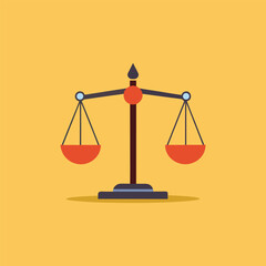 Scales of Justice Symbol of Law and Equality