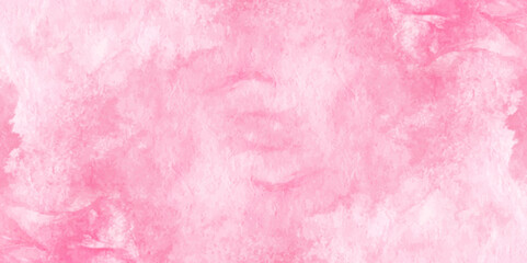 Abstract pink watercolor macro texture background. pink background with watercolor alpha grunge texture.