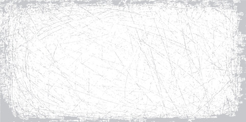 Distressed black and white grunge paper texture creates a rough, vintage