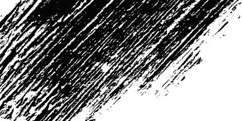 Abstract Black and White Grunge Texture with Streaks, Scratches, and Wear Marks. eps 10