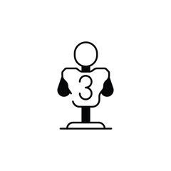 Dummy icon design with white background stock illustration