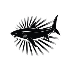 fish silhouette vector