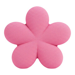 Cushiony Velvet Star Pink Petal Plush Toy