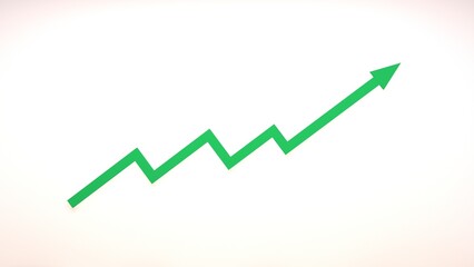 business graph showing growth