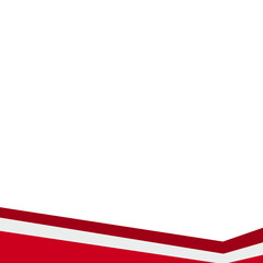 Fototapeta premium Indonesian Footer