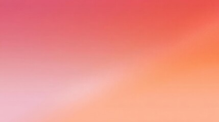 Abstract background with a gradient effect. the colors are predominantly pink and orange, with the pink on the top and the orange on the bottom.