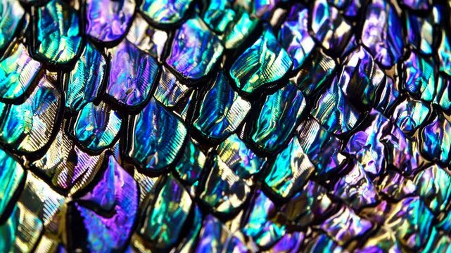 Iridescent abalone shell surface glowing with pearlescent hues, displaying delicate organic patterns and luminous marine texture