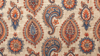 Naklejka premium Lahore Pakistan fabric pattern seamless Background