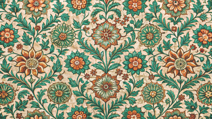 Lahore Pakistan fabric pattern seamless Background
