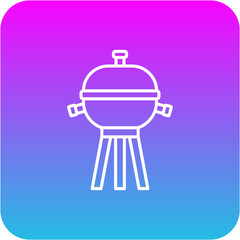 Fototapeta premium Barbecue grill Icon
