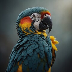 Obraz premium blue and gold macaw