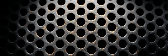 Intriguing labyrinth of perforated metal evokes steampunk vibes and DIY inventor's daydream, perfect for Tinkerers Day celebration