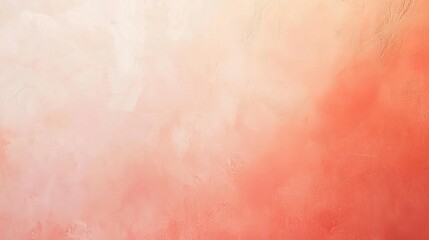Soft coral and peach gradient background, warm, gentle, smooth, delicate, calming, color scheme coral and peach, soft blend.