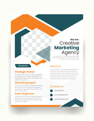 Social Media Marketing Flyer Design, Digital Strategy Agency Flyer, Corporate Marketing Flyer Template, Creative Business Promotion Flyer