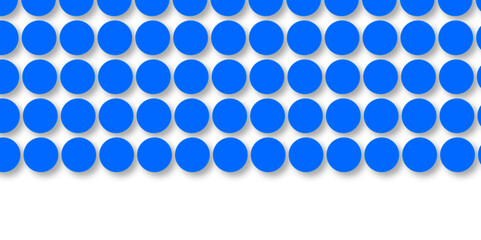 Seamless pattern of blue polka dots with transparent background. suit Kurt digital design motif colorful wallpaper illustration, traditional design. wall decorated blue mosaic tiles texture background