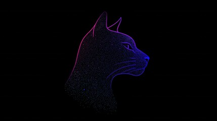 Stellar Cat T-Shirt Art