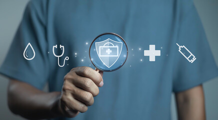 An insurance agent explained the company's new policy which covers auto home health and life risks helping families stay protected in the event of an emergency while also mitigating the economic risks