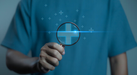 An insurance agent explained the company's new policy which covers auto home health and life risks...