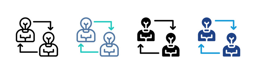 Knowledge Transfer Icon