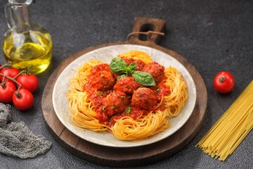Spaghetti Meatballs is an Italian - American dish. classic spaghetti pasta recipe with the addition of meatballs