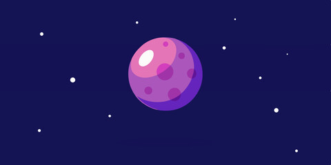 Magic Orb Floating In Night Sky Like A Second Moon