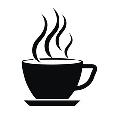 cup of coffee silhouette