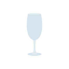 champagne glass emoji symbol sign icon vector illustration