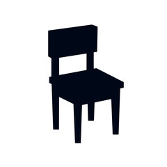 chair emoji symbol sign icon vector illustration furniture