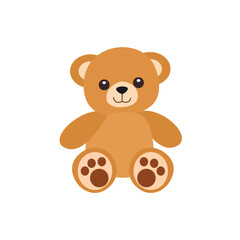 teddy bear toy emoji symbol sign icon vector illustration baby cute 