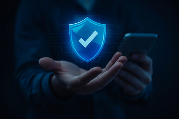 Insurance and assurance concept, Businessman holding virtual insurance icons for medical, life, car, home, travel insurance.