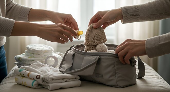 Preparing Baby's Diaper Bag: Gentle Hands Pack Essentials