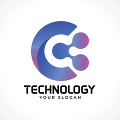 C tech, Technology logo