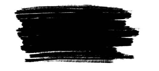 Grunge badge brush, black paint, brush black paint ink stroke, hand drawn black sticker