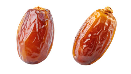 Fototapeta premium Dried dates isolated on white background