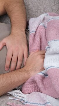 vertical man stomach pain