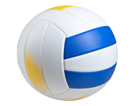 Volleyball Ball on transparent background.
