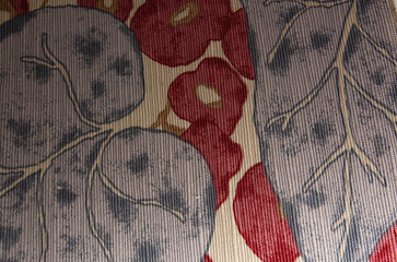 Graphs of textiles from the 90s  woven cotton fabric patterns.